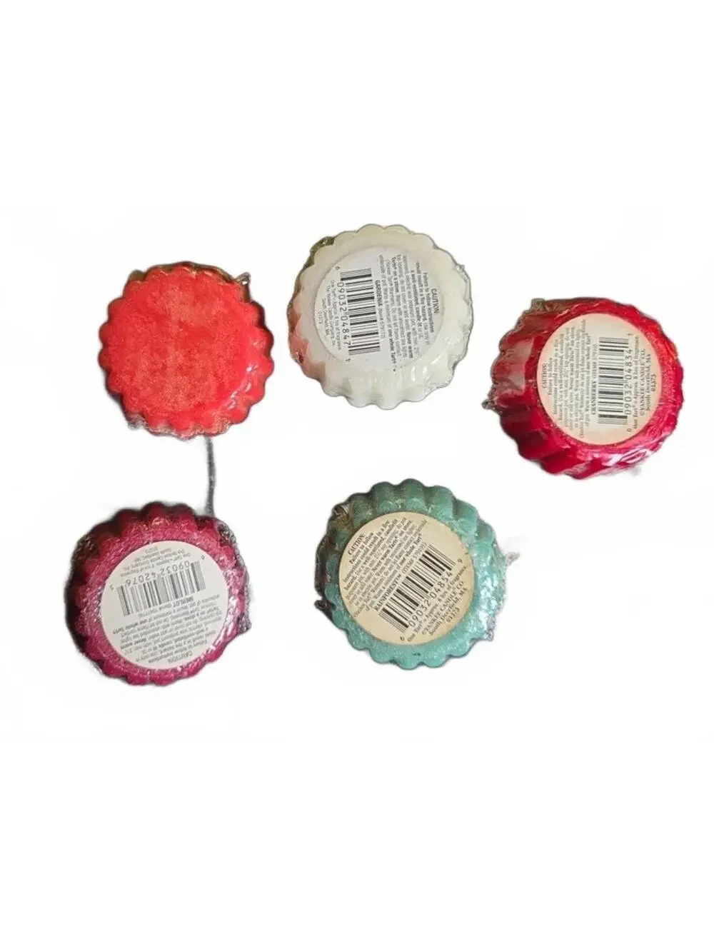 5 Vintage Yankee Candle Wax Potpourri Tarts Various Scents